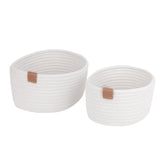Sensea Set Of 2 Baskets Magda Cream 5 ,